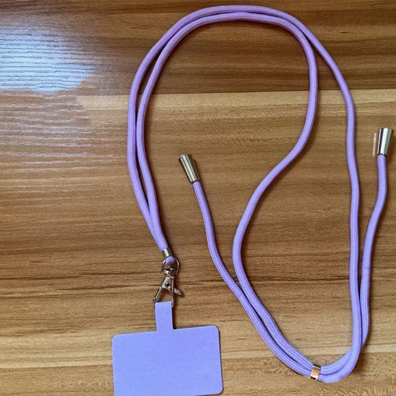 Premium Polyester Phone Lanyard Neck Strap for Smartphones - 1.5m Length - Photo 28 sur 37