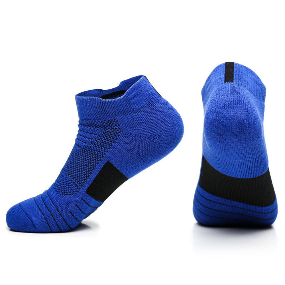 Men's Anti-Slip Sports Socks Cotton Blend Breathable For Basketball Gym Workout - Picture 25 of 33