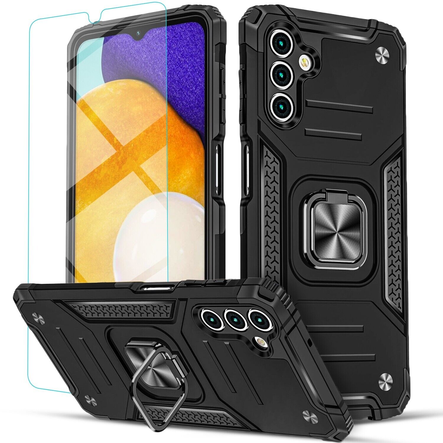 Coque Téléphone Compatible avec Samsung Galaxy A36 5G Hybride Coque Antichoc - Photo 22 sur 24