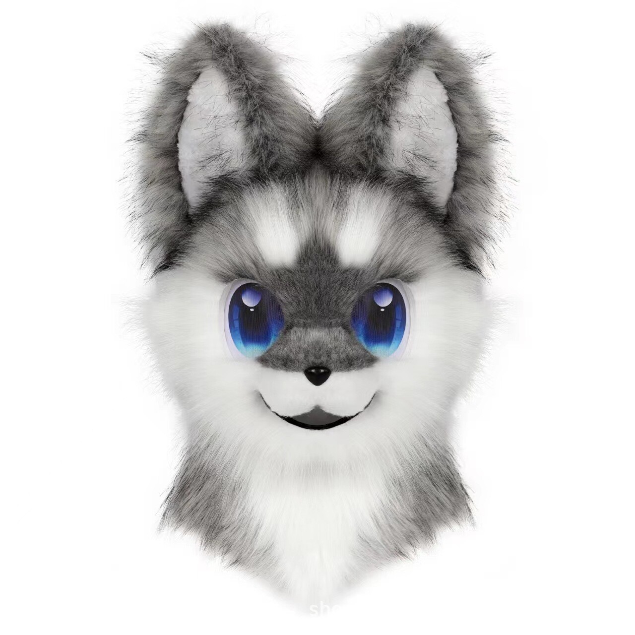 Fursuit Single-Headed Dog Headgear Comic Show Cosplay Costume Wearable Animal Co - Picture 20 of 22