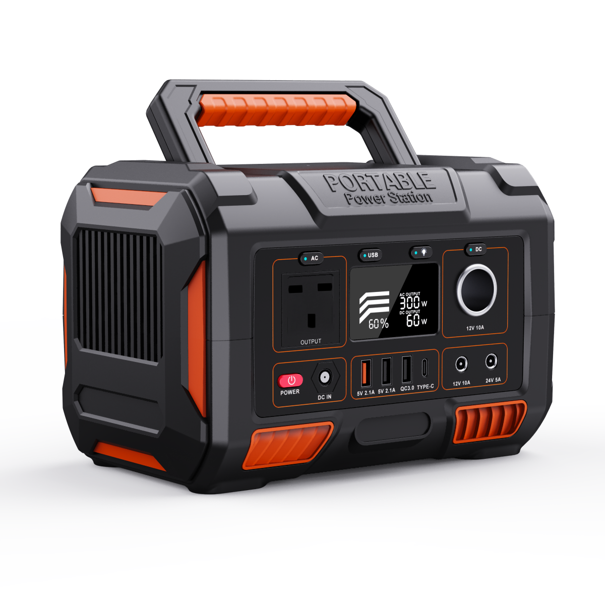 Portable Power Supply,Small Portable Power Station 300W 288wh,110V Pure Sine - Picture 20 of 21