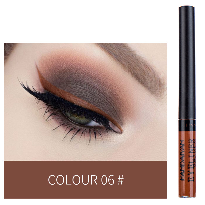 42color matte colored eyeshadow eyeliner liquid Waterproof long-lasting eyeliner - Picture 30 of 54