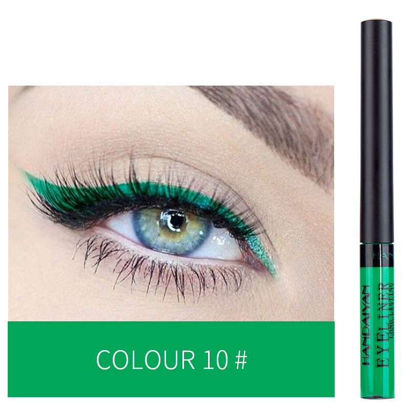 42color matte colored eyeshadow eyeliner liquid Waterproof long-lasting eyeliner - Picture 34 of 54