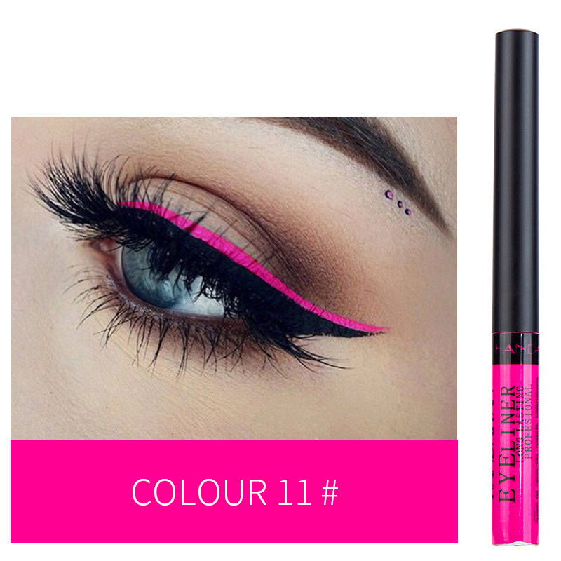 42color matte colored eyeshadow eyeliner liquid Waterproof long-lasting eyeliner - Picture 35 of 54