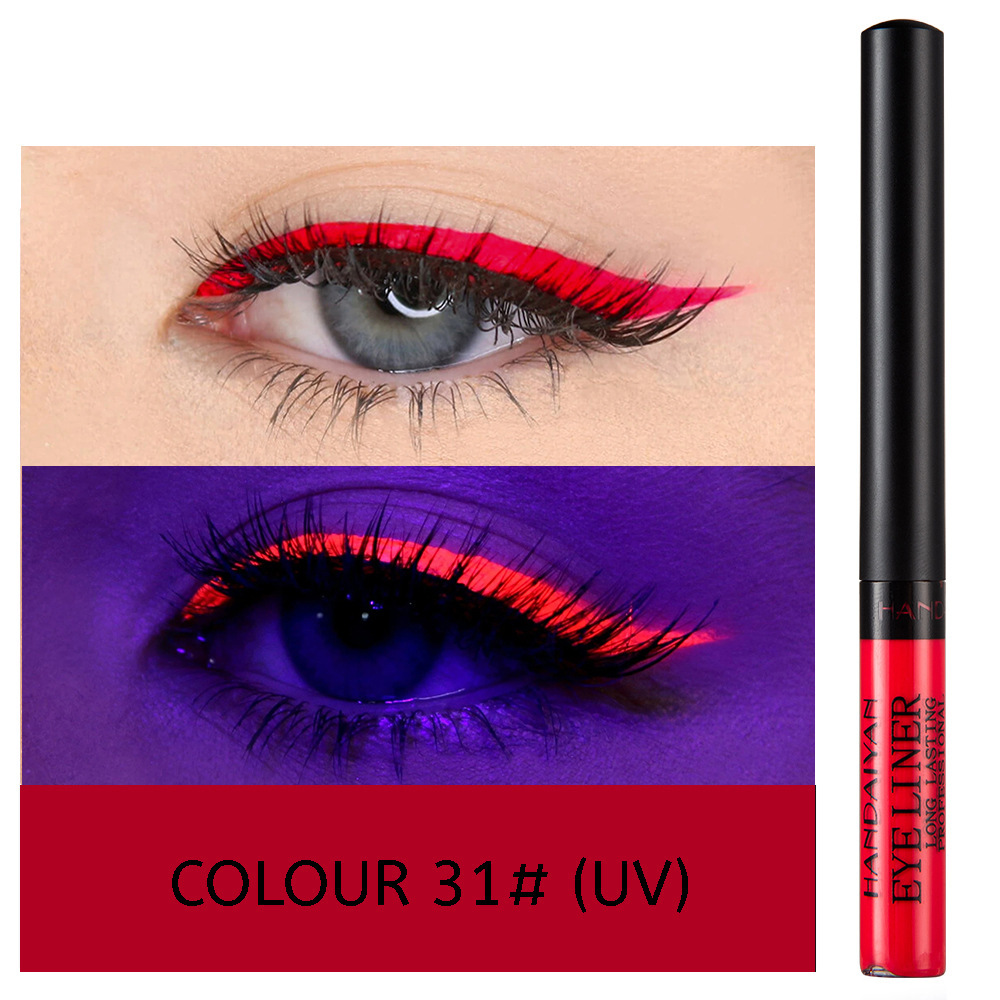 42color matte colored eyeshadow eyeliner liquid Waterproof long-lasting eyeliner - Picture 43 of 54