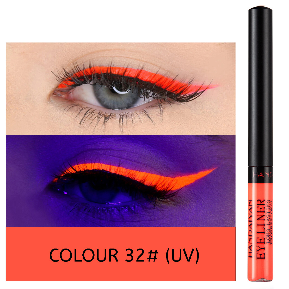 42color matte colored eyeshadow eyeliner liquid Waterproof long-lasting eyeliner - Picture 44 of 54