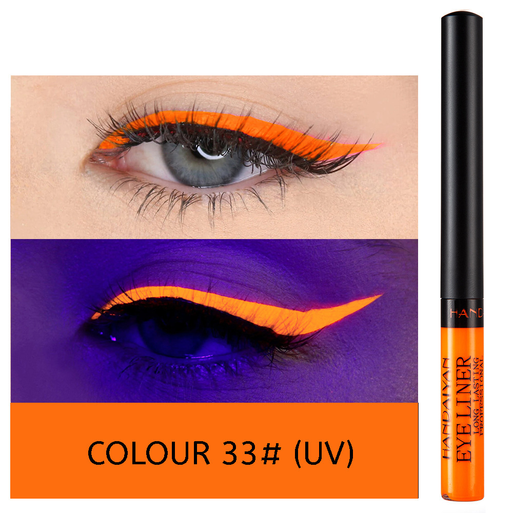 42color matte colored eyeshadow eyeliner liquid Waterproof long-lasting eyeliner - Picture 45 of 54