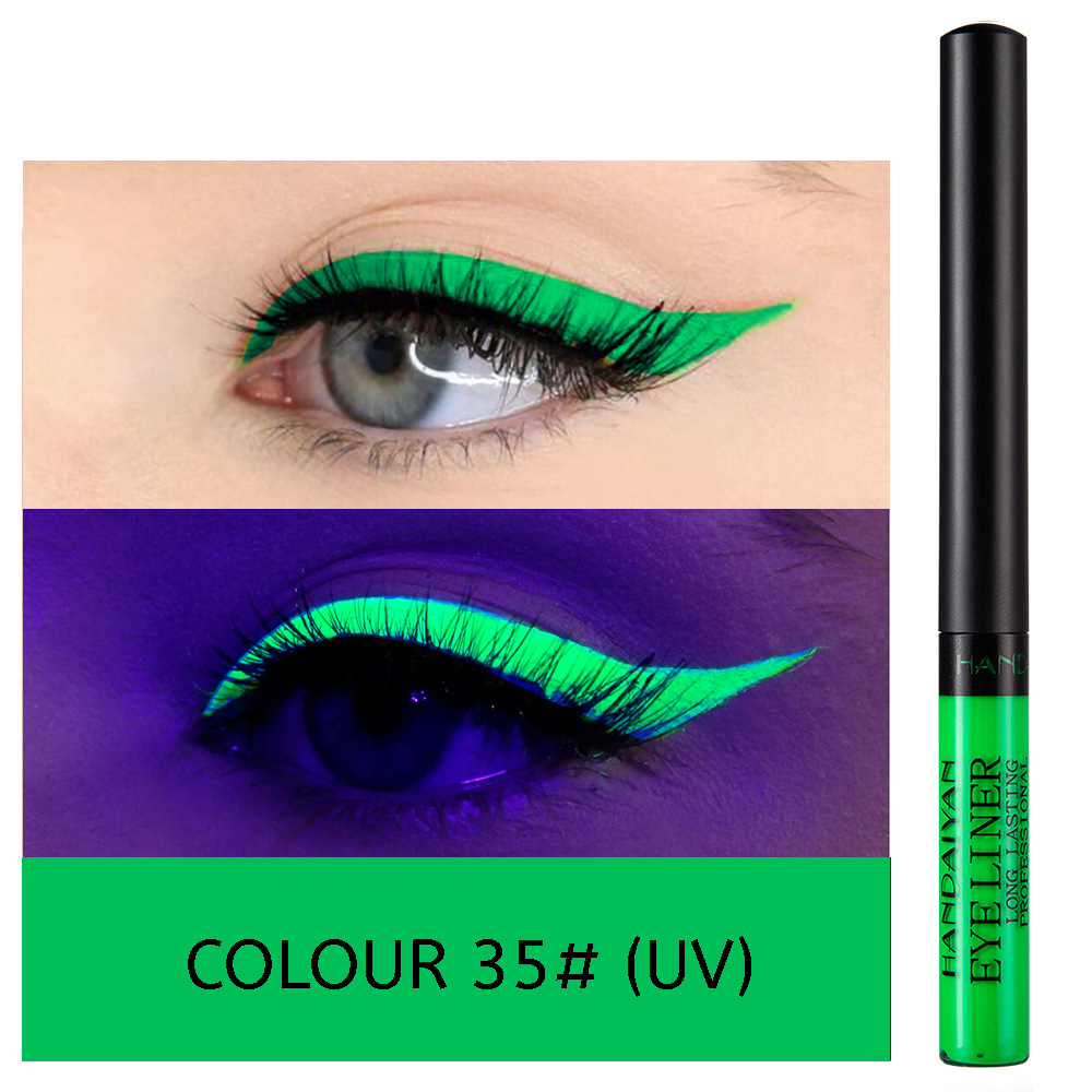42color matte colored eyeshadow eyeliner liquid Waterproof long-lasting eyeliner - Picture 47 of 54