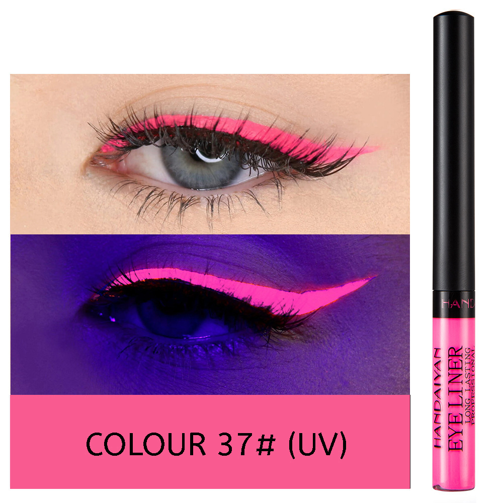 42color matte colored eyeshadow eyeliner liquid Waterproof long-lasting eyeliner - Picture 49 of 54