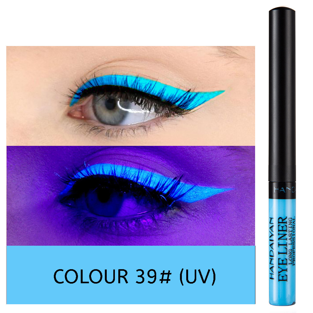 42color matte colored eyeshadow eyeliner liquid Waterproof long-lasting eyeliner - Picture 51 of 54
