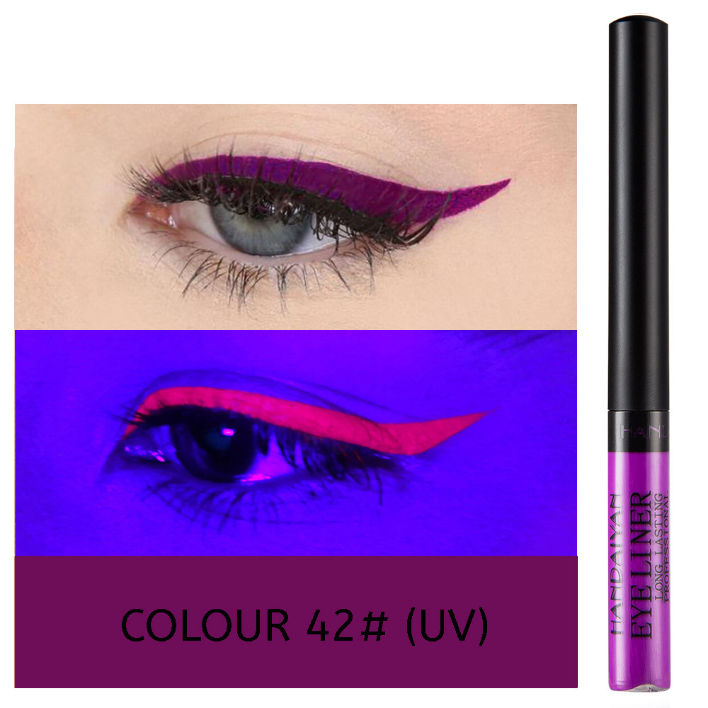 42color matte colored eyeshadow eyeliner liquid Waterproof long-lasting eyeliner - Picture 54 of 54