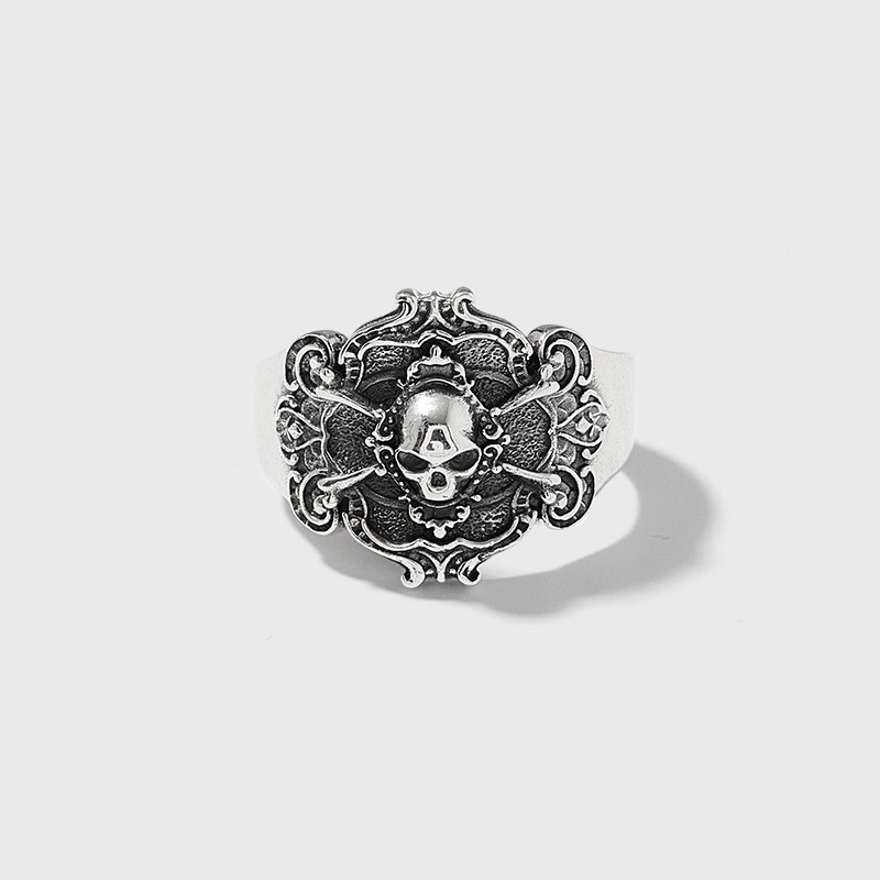 Fashion Men's Sterling Silver Ring Handmade Jewelry Gift Adjustable Ring - Picture 40 of 41