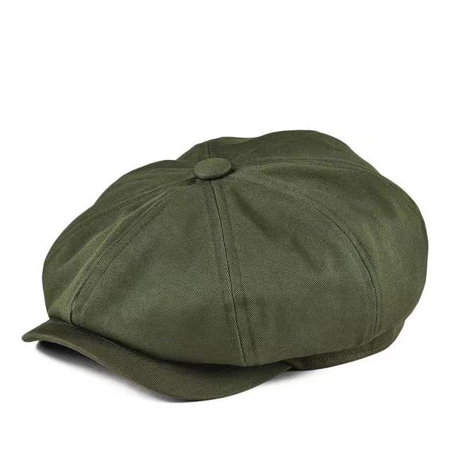 Botvela Men Newsboy Cap 100% Cotton Twill Summer Gatsby Beret Driving Cabbie Hat - Picture 26 of 28