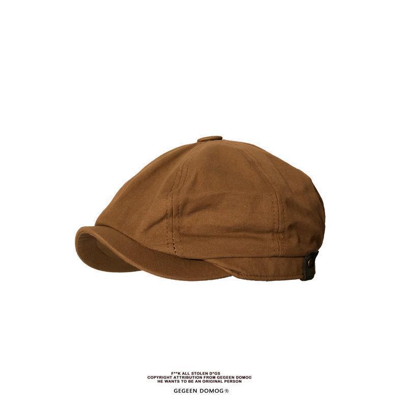Botvela Men Newsboy Cap 100% Cotton Twill Summer Gatsby Beret Driving Cabbie Hat - Picture 28 of 28