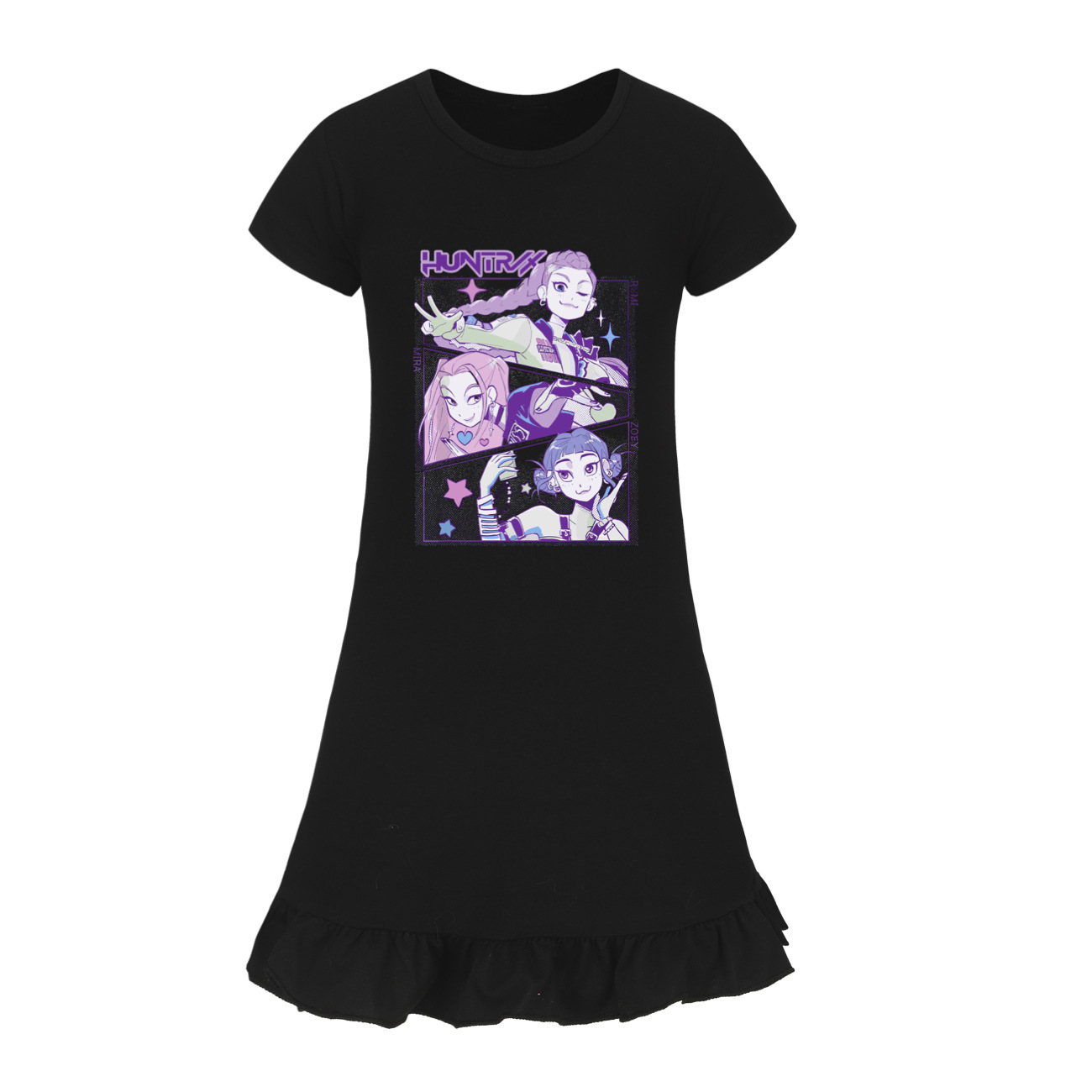 UK Kids Girls Kpop Demons Hunter Nightwear Dress Girls TuTu dress Gifts - Picture 19 of 29