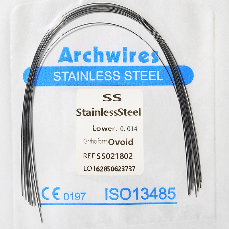10pcs dental arch wires orthodontic super elastic niti round rectangle - Bild 7 von 35