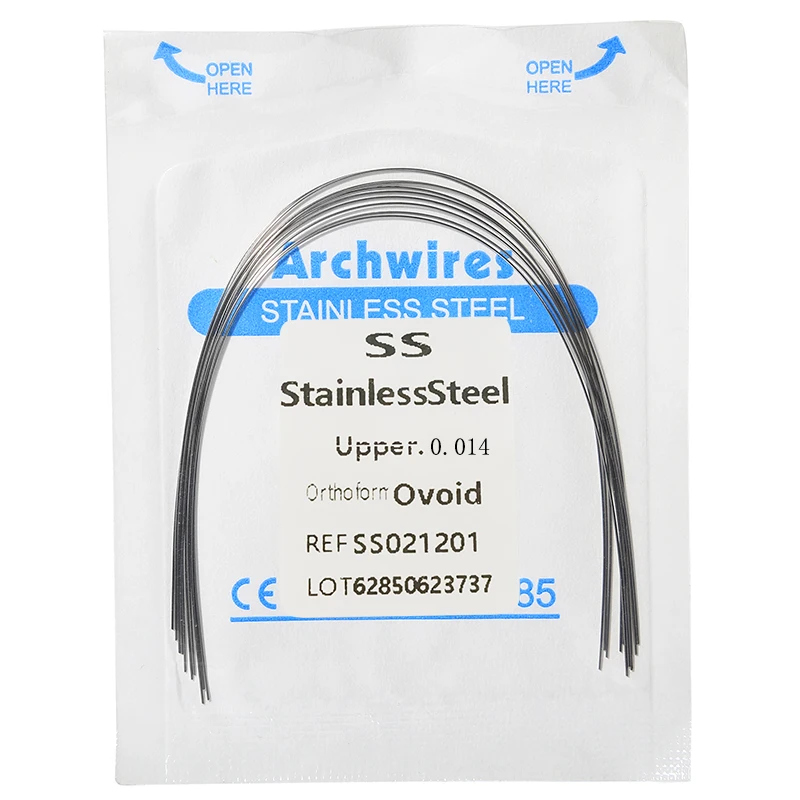 10pcs dental arch wires orthodontic super elastic niti round rectangle - Bild 6 von 35