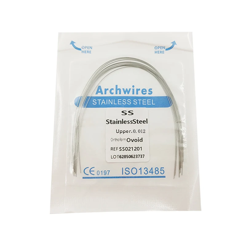 10pcs dental arch wires orthodontic super elastic niti round rectangle - Bild 8 von 35