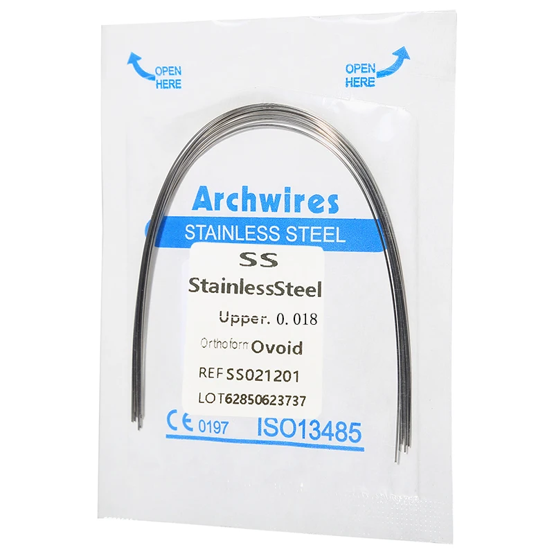 10pcs dental arch wires orthodontic super elastic niti round rectangle - Bild 10 von 35