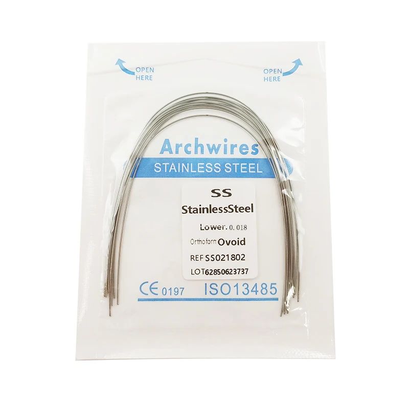 10pcs dental arch wires orthodontic super elastic niti round rectangle - Bild 11 von 35