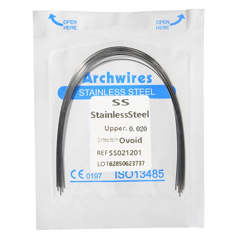 10pcs dental arch wires orthodontic super elastic niti round rectangle - Bild 14 von 35