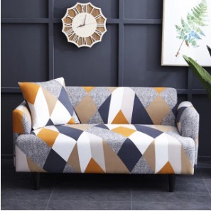 1/2/3/4 Seater Stretch Covers Chair Couch Cover Elastic Printing Sofa Protector - Picture 12 of 18
