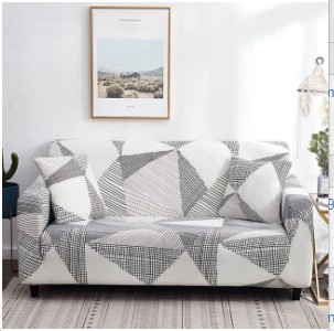 1/2/3/4 Seater Stretch Covers Chair Couch Cover Elastic Printing Sofa Protector - Picture 13 of 18