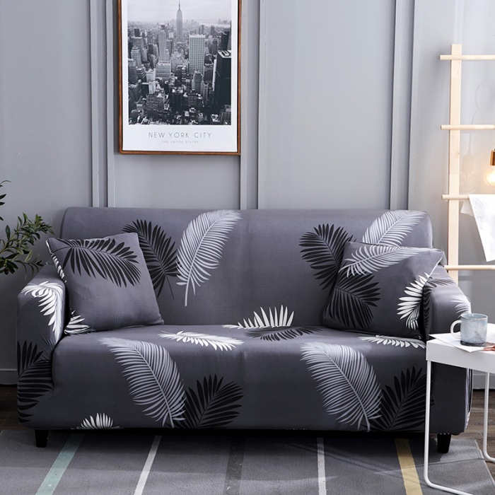 1/2/3/4 Seater Stretch Covers Chair Couch Cover Elastic Printing Sofa Protector - Picture 18 of 18