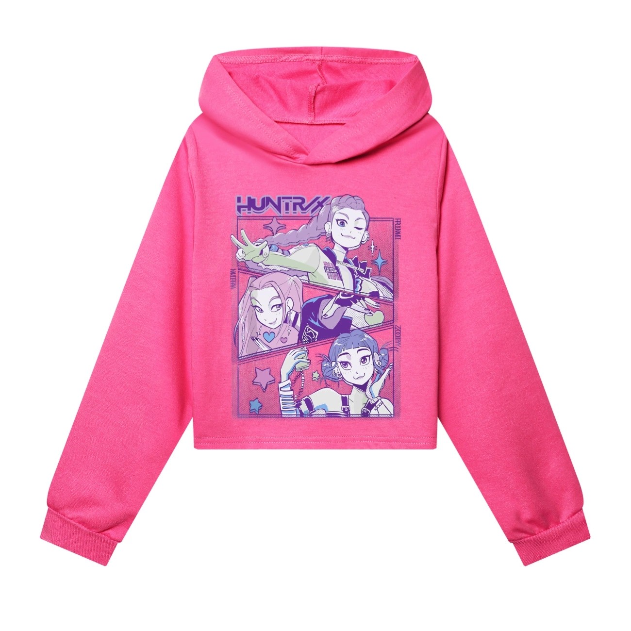 Girls Demon Hunters Hoodies K-POP Long Sleeve Sweatshirt Kids Jumper Pullover UK