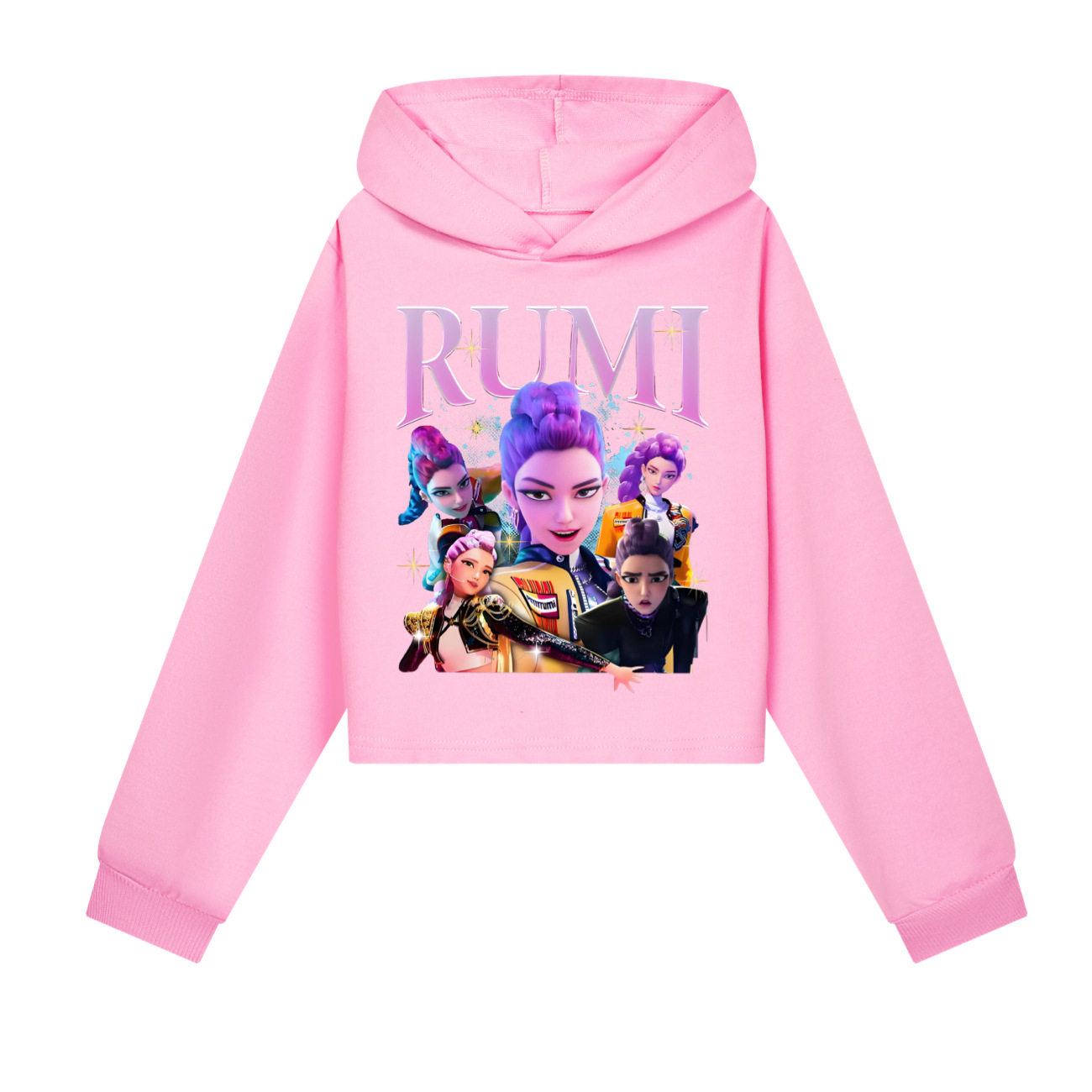Girls Demon Hunters Hoodies K-POP Kids Long Sleeve Sweatshirt Jumper Pullover UK