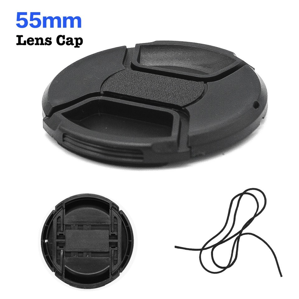 37~95mm Front Lens Cap Cover Center Pinch Snap On For Nikon Sony Pentax Lots - Picture 26 of 35