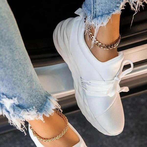 Zapatillas deportivas de mujer zapatillas de deporte zapatillas de correr zapatillas ligeras zapatos casuales DE - Imagen 18 de 20