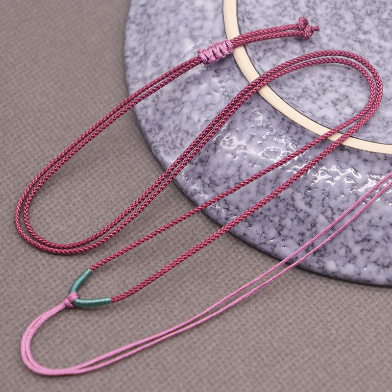 10 Pcs Weave Jade Cord String Necklace for Pendant Chain Adjustable 12 Colors - Picture 8 of 17