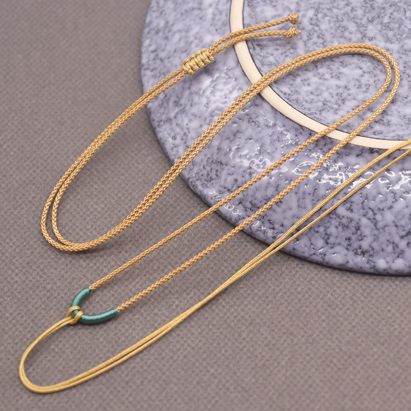 10 Pcs Weave Jade Cord String Necklace for Pendant Chain Adjustable 12 Colors - Picture 11 of 17