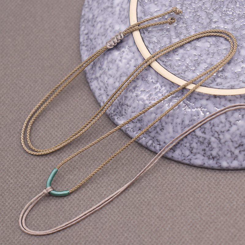 10 Pcs Weave Jade Cord String Necklace for Pendant Chain Adjustable 12 Colors - Picture 14 of 17
