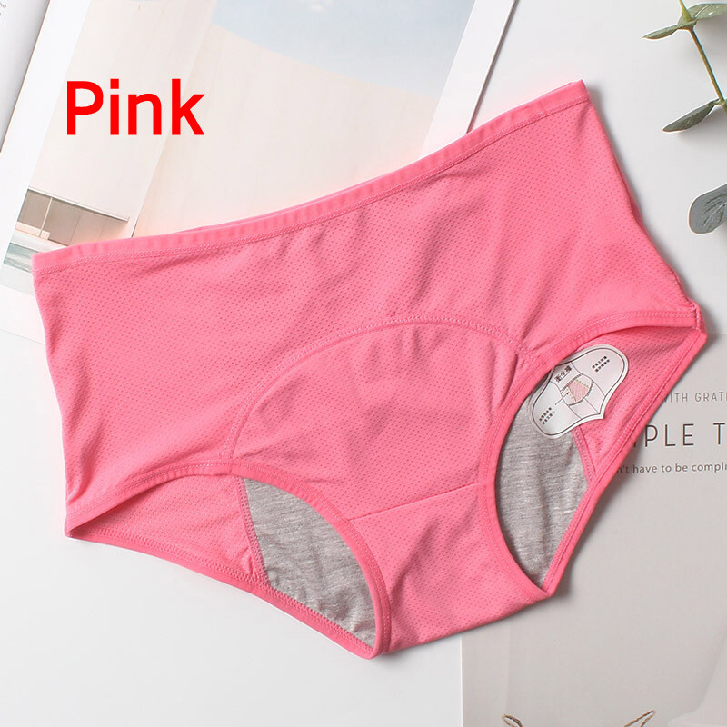 Women High Waist Menstrual Period Briefs Panties Leak Proof Knickers Underwear - Picture 12 of 18