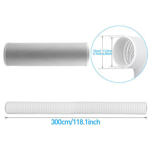 1.5M/2M/3M Extra Long Universal Air Conditioner Pipe Duct Extension Exhaust Hose - Picture 26 of 28