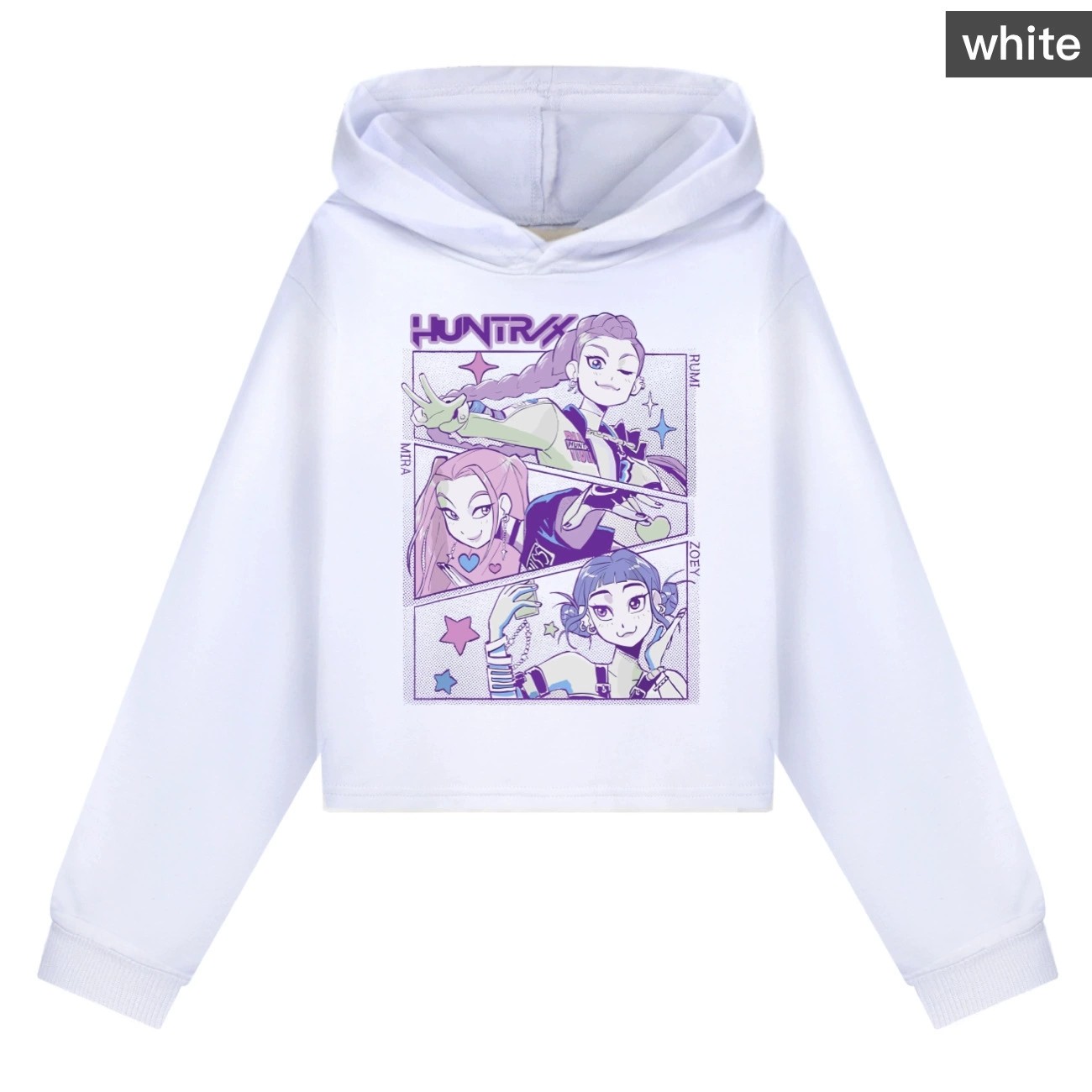 Girls Demon Hunters Hoodies Long Sleeve Sweatshirt Kids K-POP Jumper Pullover UK
