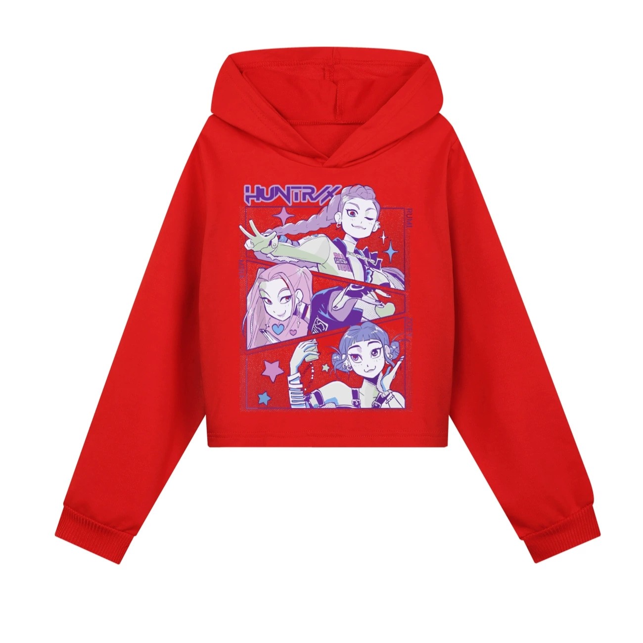 Kids Girls K-POP Demons Hunter Hoodies Long Sleeve Sweatshirt Jumper Pullover UK - Picture 22 of 46
