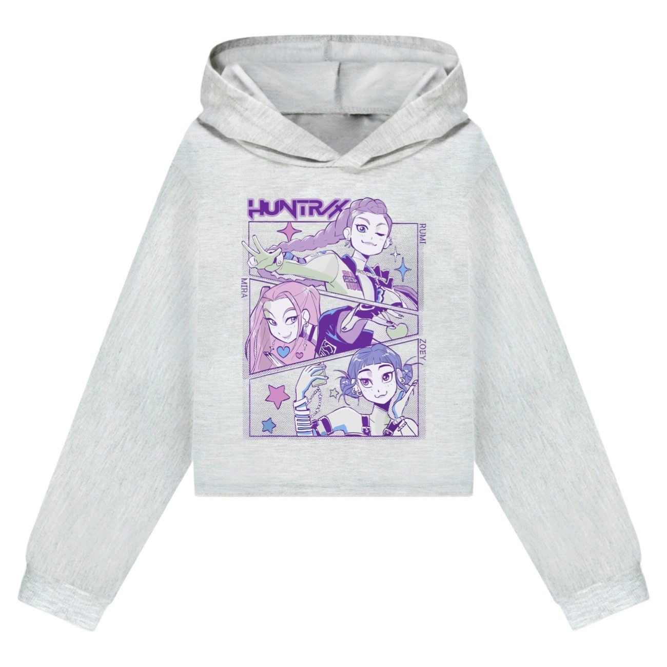 Kids Girls K-POP Demons Hunter Hoodies Long Sleeve Sweatshirt Jumper Pullover UK - Picture 24 of 46