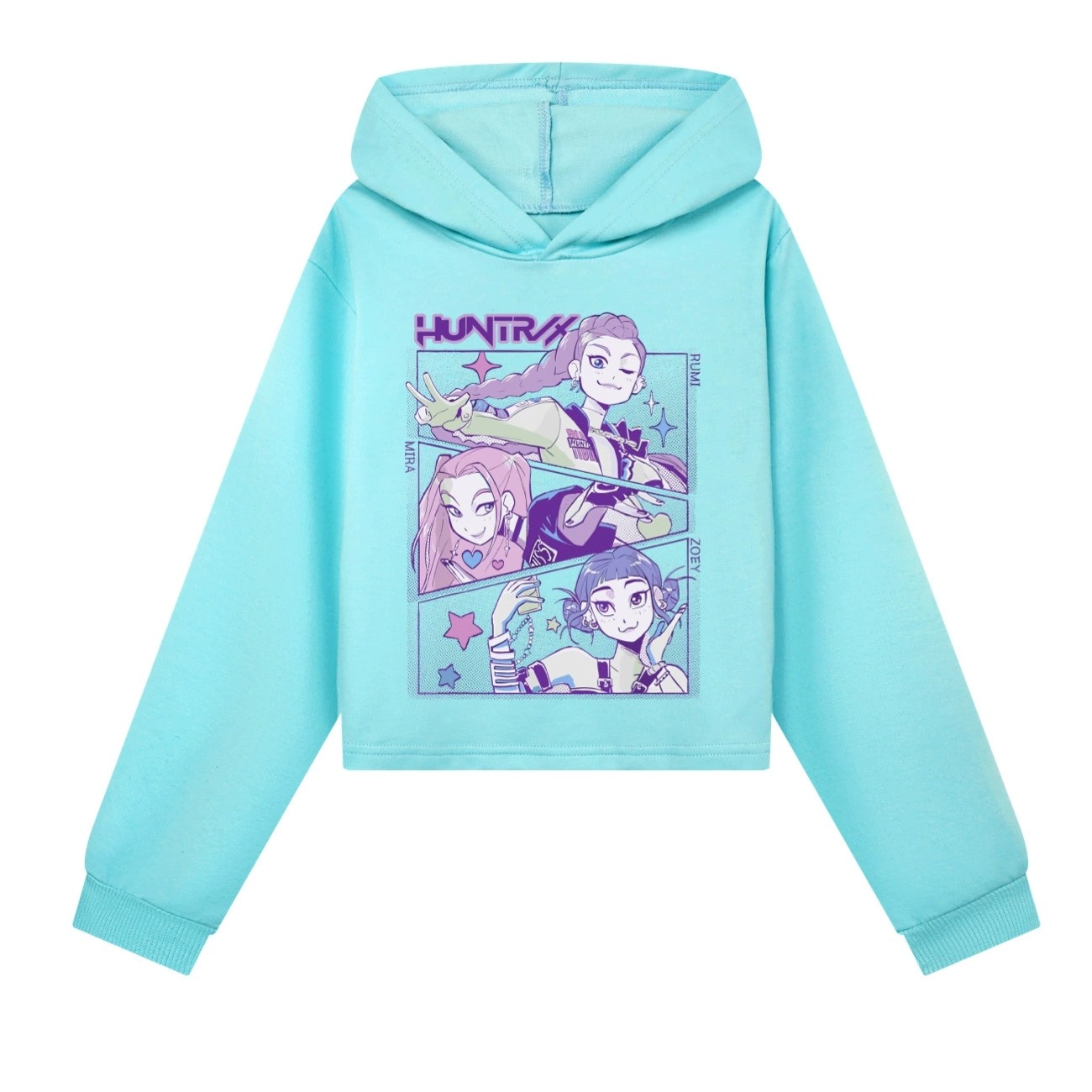 Kids Girls K-POP Demons Hunter Hoodies Long Sleeve Sweatshirt Jumper Pullover UK - Picture 26 of 46