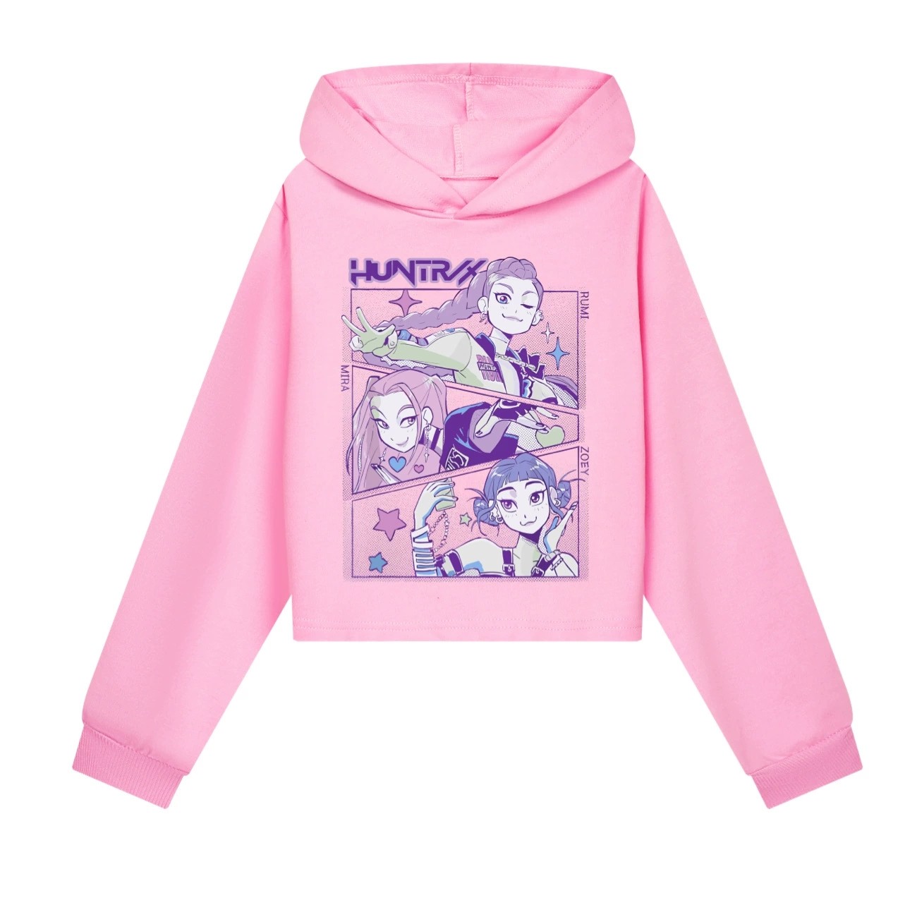 Kids Girls K-POP Demons Hunter Hoodies Long Sleeve Sweatshirt Jumper Pullover UK - Picture 28 of 46