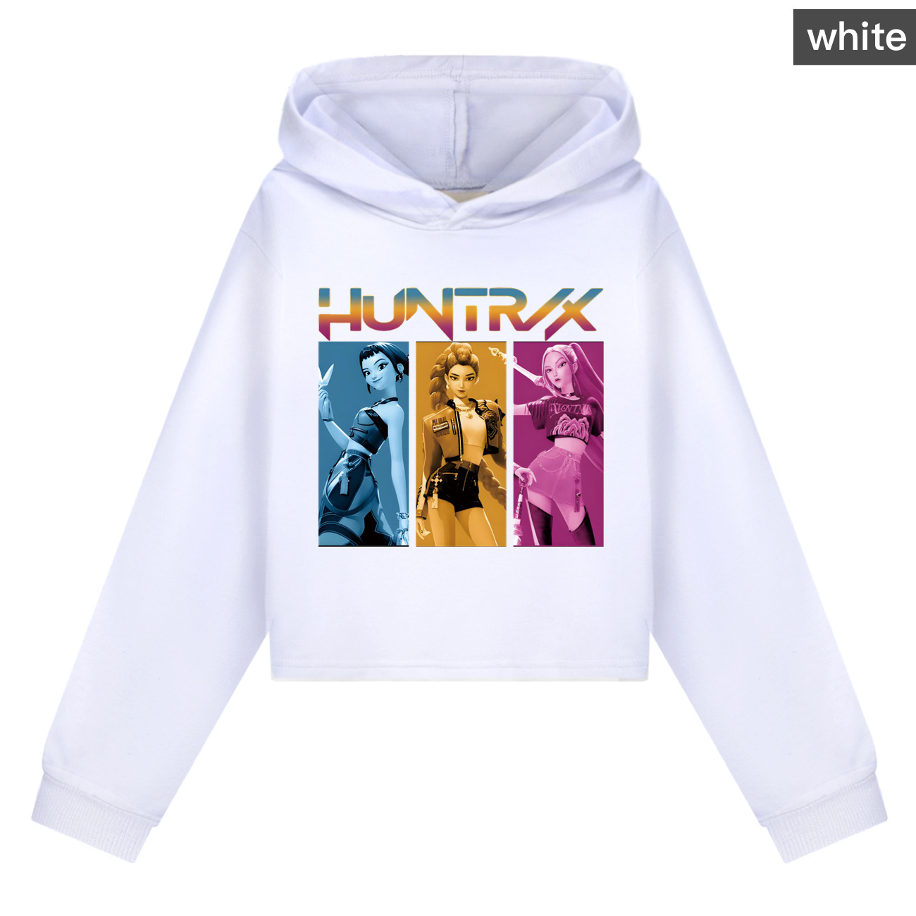 Kids Girls K-POP Demons Hunter Hoodies Long Sleeve Sweatshirt Jumper Pullover UK - Picture 30 of 46