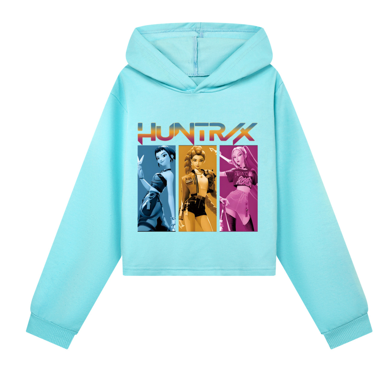 Kids Girls K-POP Demons Hunter Hoodies Long Sleeve Sweatshirt Jumper Pullover UK - Picture 35 of 46
