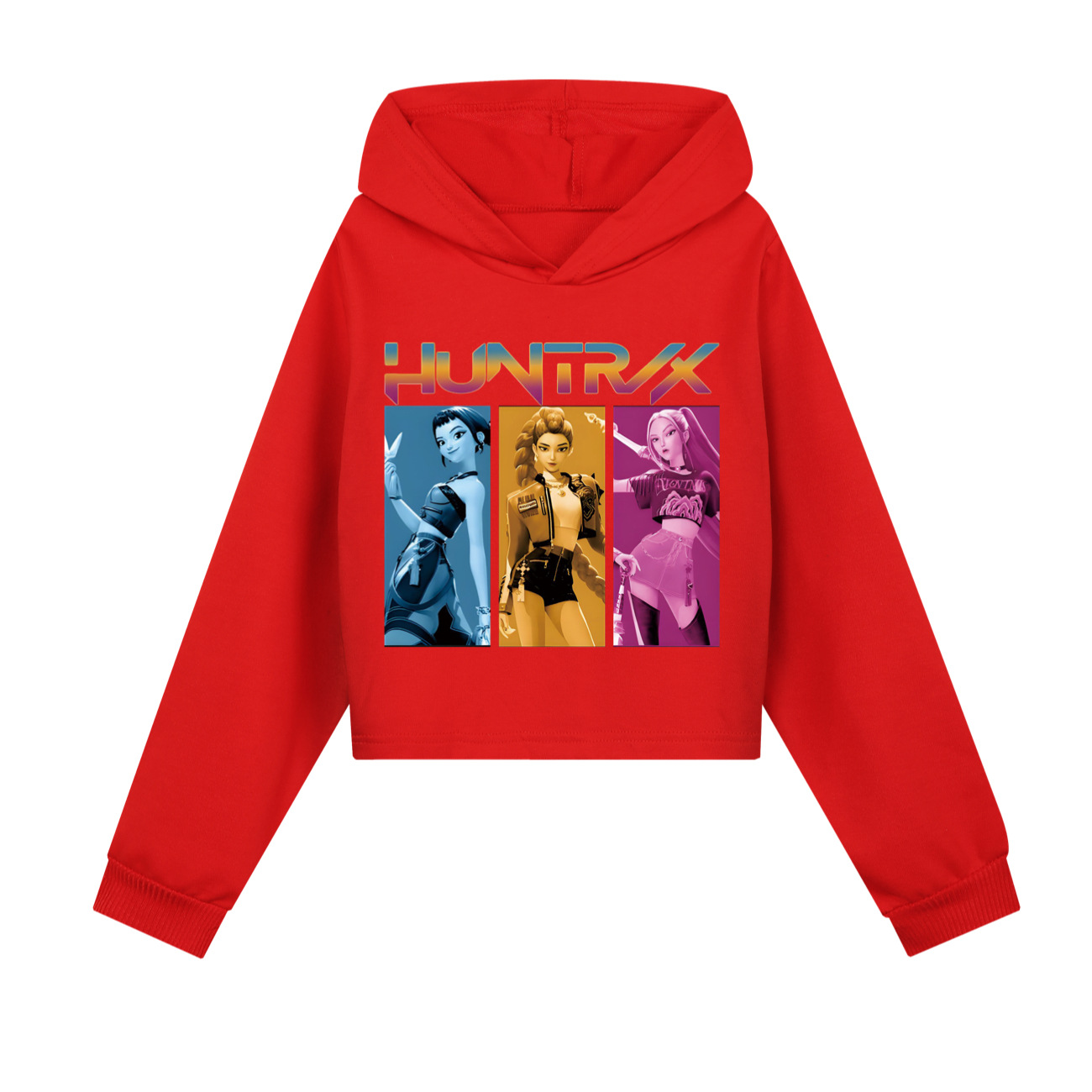 Kids Girls K-POP Demons Hunter Hoodies Long Sleeve Sweatshirt Jumper Pullover UK - Picture 31 of 46