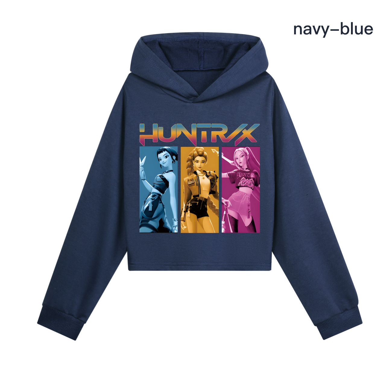 Kids Girls K-POP Demons Hunter Hoodies Long Sleeve Sweatshirt Jumper Pullover UK - Picture 36 of 46