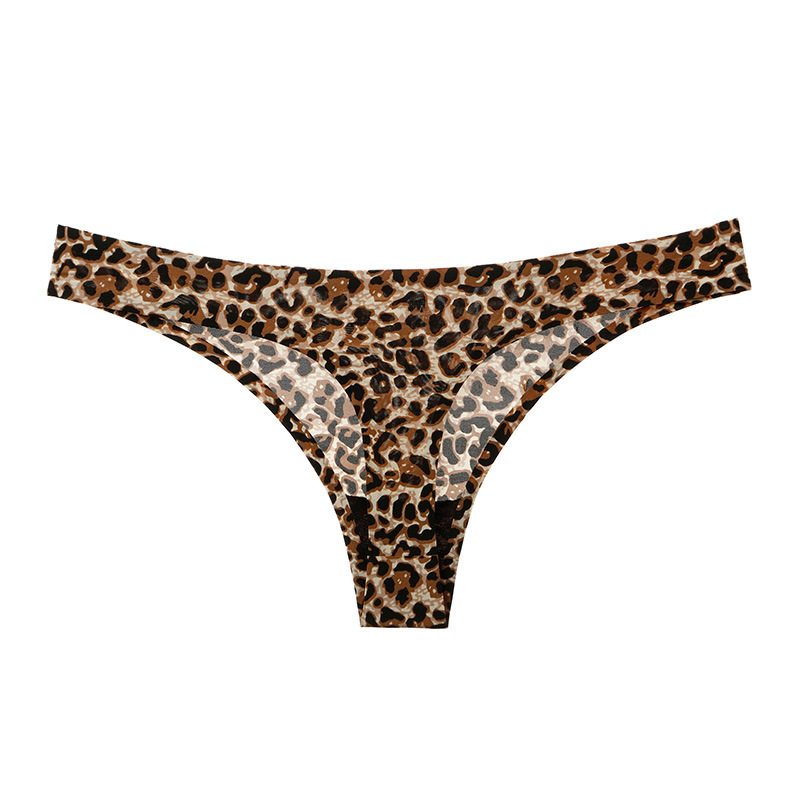 1Pc Women Sexy Leopard G-String Seamless Panties Thongs Lingerie Underwear