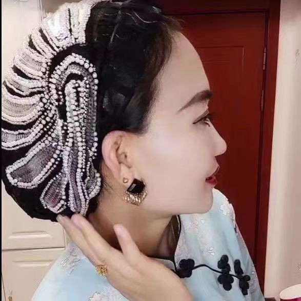 Sombrero árabe musulmán hiyab mujer cubierta de cabeza gorras gorro islámico cáncer quimioterapia gorro - Imagen 24 de 37
