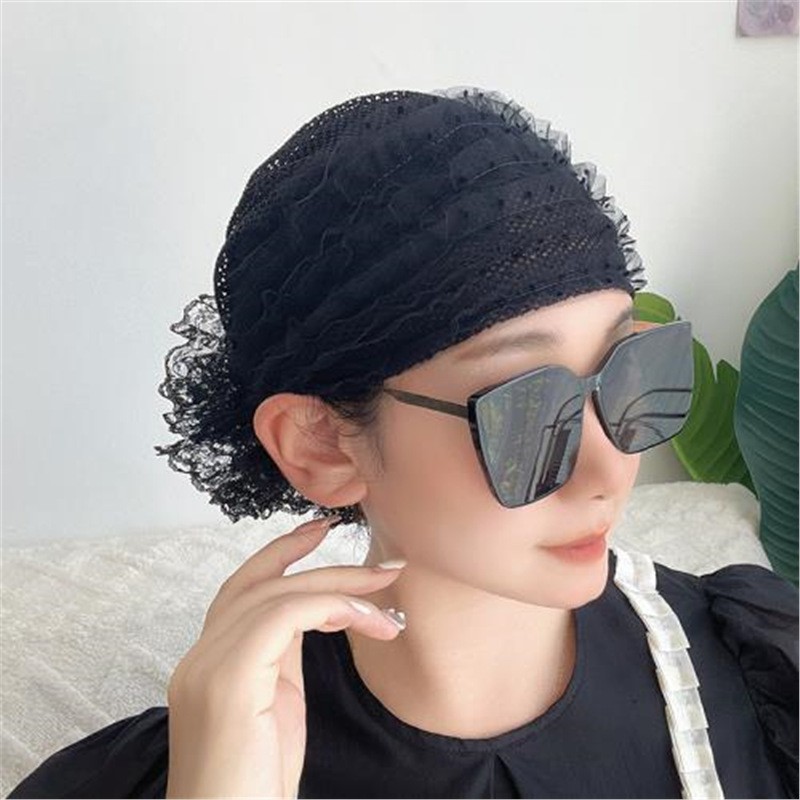 Sombrero árabe musulmán hiyab mujer cubierta de cabeza gorras gorro islámico cáncer quimioterapia gorro - Imagen 32 de 37