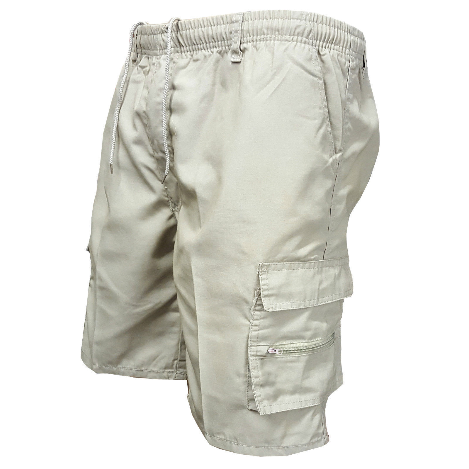 New youth men's casual work pants shorts loose summer outdoor sports pants - Picture 20 of 20